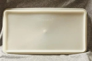 Tupperware Knackerbehälter Ersatzdeckeldichtung 678 transparent weiß passend für 677 - Bild 1 von 2