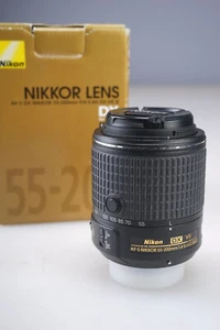 Nikkor Lens AF-S DX Zoom 55-200mm F4-5.6G ED VR II - Picture 1 of 12