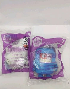 McDonald's 2007 Nickelodeon Catscratch WAFFLE CAT#4 & FACE-CHANGING GORDON #7NEW - Picture 1 of 6