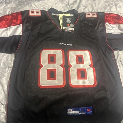 Camiseta deportiva vintage Tony Gonzalez Atlanta Falcons blanca negra cosida Reebok talla 48 Foto 1 de 4