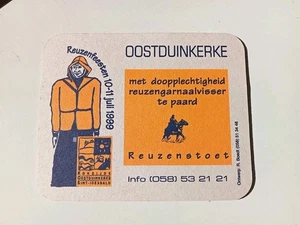 Sous Bock : PALM - Oostduinkerke 1999 - Belgique / Coaster Bierdeckel Viltje - Picture 1 of 2