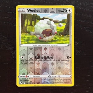 Wooloo 121/159 Pokemon Crown Zenith Sword & Shield Reverse Holo Common NM - Picture 1 of 2