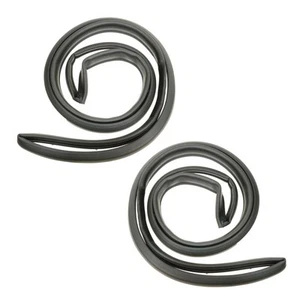 Rear Door Rubber Weatherstrip Seal Pair Set for LeSabre Delta Bonneville - Picture 1 of 2