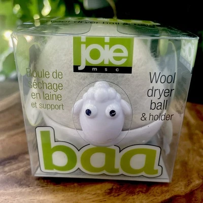 Wool Dryer Ball & Holder  SHEEP JOIE MSC Brand Extremely Rare &  NEW - Image 1 of 4