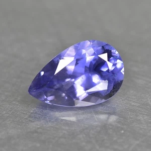2,16 quilates pera_sin tratar color azul púrpura iolita natural de Sri Lanka - Imagen 1 de 1