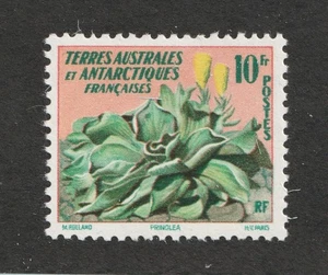 1959 TAAF France Antarctic Sc# 11 - 10fr, Flower, Flora. MH Cv$8.75 - Picture 1 of 1
