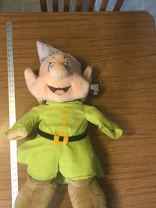 vintage Disney Store Snow White and 7 dwarves dwarf Dopey 28 inche large NEW NWT - Picture 1 of 13
