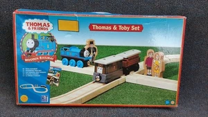 thomas the tank engine learning curve wooden railway Thomas and Toby set LC99777 - Bild 1 von 6