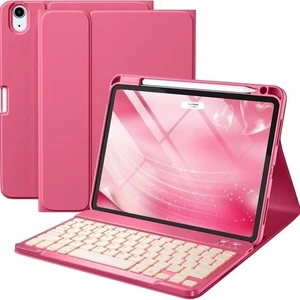 iPad Air 11" & 10.9" Folio Keyboard Case Watermelon Color RGB Backlit New in Box - Picture 1 of 5