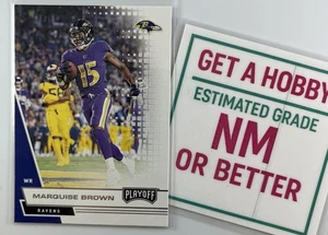 Marquise Brown 2020 Panini Playoff #26 Baltimore Ravens - Picture 1 of 1