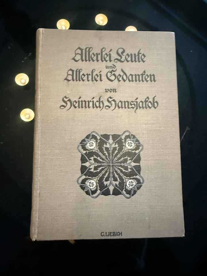 Heinrich Hansjakob: Allerlei Leute und Allerlei Gedanken 1. Auflage 1913 - Bild 1 von 4