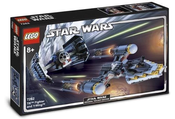 Lego Star Wars 7262 TIE Fighter & Y-Wing - 100% Complete w/Minifigs *No Manual* - Image 1 of 4