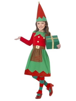Child Santa Little Helper Girls Costume  Girls TV And Movie Costume - Image 1 of 3