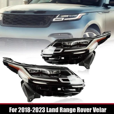 LED Headlight Assembly For 2018-2023 Land Rover Range Rover Velar Left / Right - Image 1 of 4