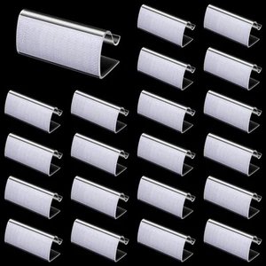 24 Pieces Table Skirting Clips Clear Tablecloth Clips for Indoor Outdoor Even... - Picture 1 of 7