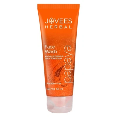 Jovees Herbal Papaya Face Wash 50ml For Brightening Cleanser All Skin Types - Image 1 of 4