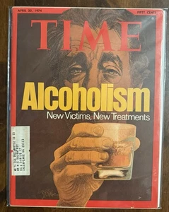 Time Magazine (April 22, 1974) (Alcoholism) - Picture 1 of 1