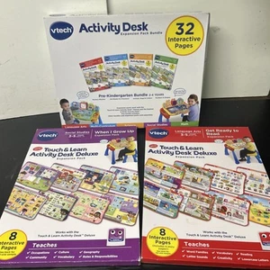 VTech Activity Desk 4-in-1 Pre-Kindergarten Erweiterungspaket Paket für 2-4 Jahre - Bild 1 von 7