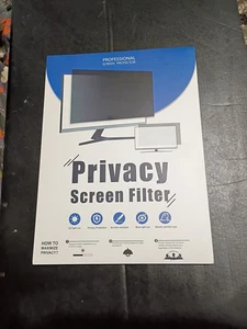 2-Pack 18.5 Inch Computer Privacy Screen Filter for 16:9 Widescreen Monitor - Picture 1 of 2