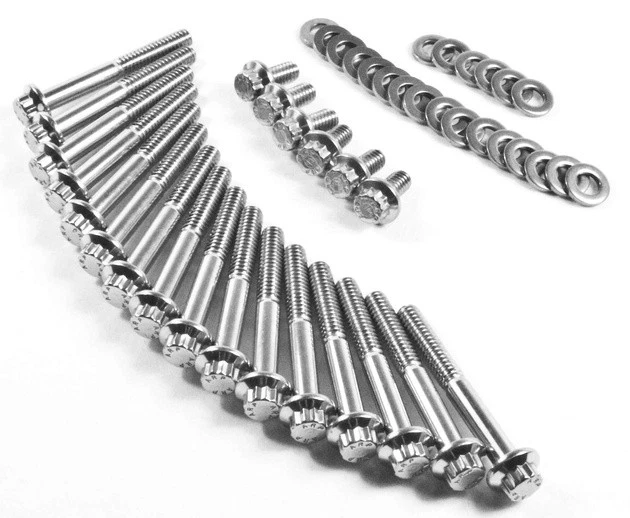 Feuling Primary 12-Point Stainless Steel Bolt Kit 3063 Harley Davidson Sportster - Изображение 1 из 1