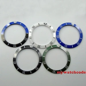 Inserto de bisel de cerámica verde verde azul negro de alta calidad hecho para reloj de 44 mm - Imagen 1 de 10