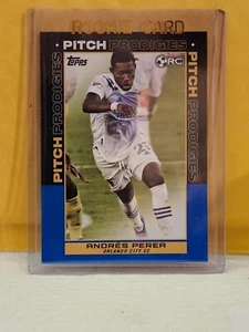 2021 Topps MLS Andres Perea Pitch Prodigies Blue /99 #190 Orlando - Picture 1 of 2