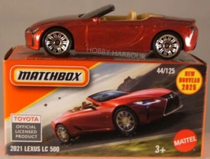 Matchbox Power Grabs #44 2021 Lexus LC 500, Ausgabe 2025 (NEU in OVP) - Bild 1 von 3