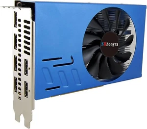 RX 580 4GB GDDR5 Graphics Card 6 HMDI Outports Multiple Displays 6 HD Audio - Picture 1 of 6