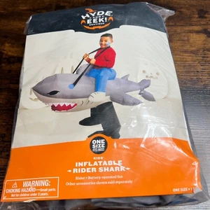 Hai Reiter aufblasbares Kostüm Halloween Erwachsene Einheitsgröße passt den meisten Hyde und Eek - Bild 1 von 3