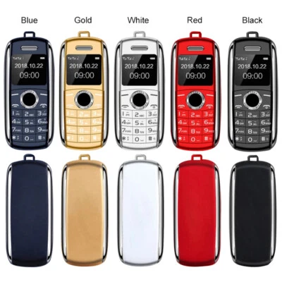 Mini Handy X8 0,66“ 2G GSM Dual SIM Bluetooth Dialer Unlocked Mobiltelefon - Bild 1 von 4