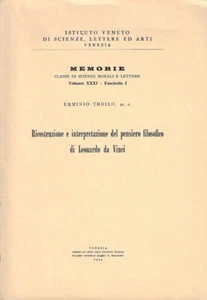 Ricostruzione e interpretazione del pensiero filosofico di Leonardo da Vinci - Bild 1 von 1