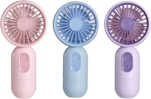 F33 Rechargable Mini Portable Hand Held Fan With Different Speeds - Picture 1 of 5