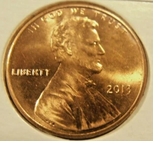 2013 P LINCOLN CENT - BU coin from a nice roll - Picture 1 of 5