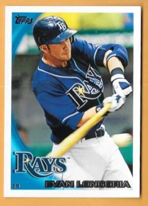 EVAN LONGORIA TAMPA BAY RAYS #354 - TOPPS NM-MT 2010 - Foto 1 di 2