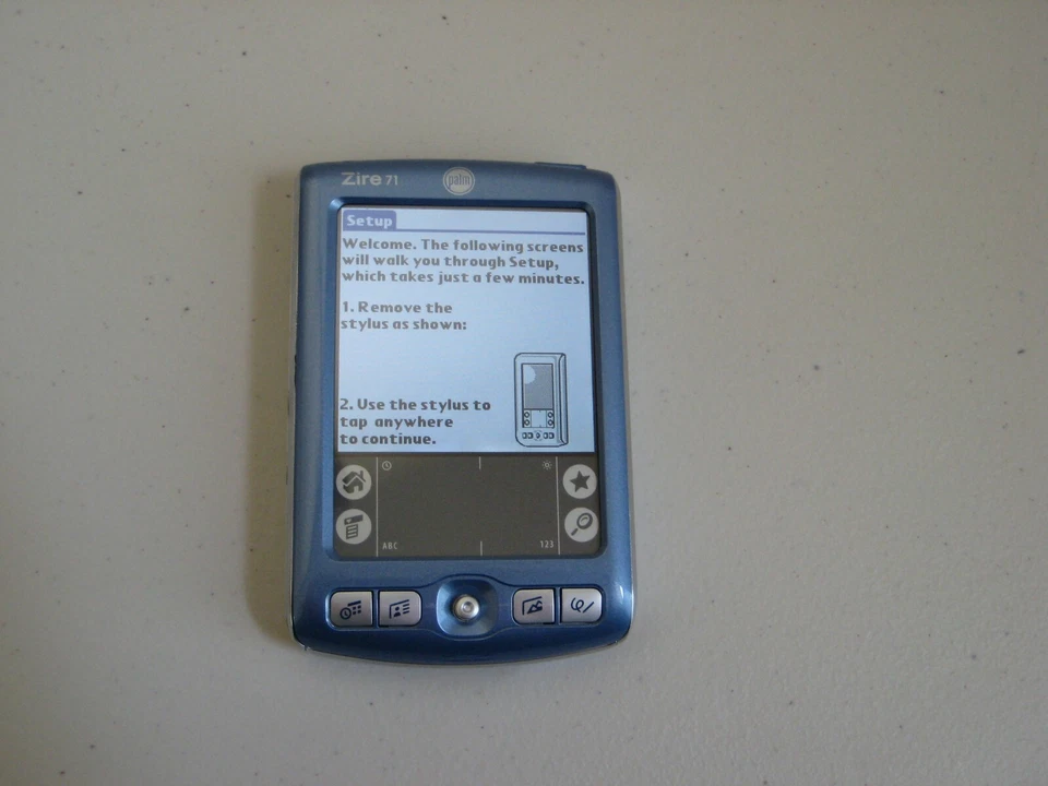 PALM PALMONE ZIRE 71 HANDHELD PDA ORGANIZER CAMERA + 1 YEAR WARRANTY - Image 1 of 1