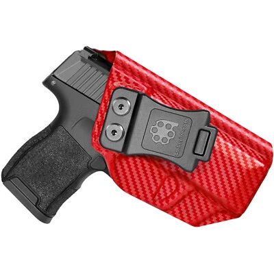 Amberide IWB/OWB KYDEX Holster Fit:Sig Sauer P365/P365 SAS W or W/O Manual - Image 1 of 4