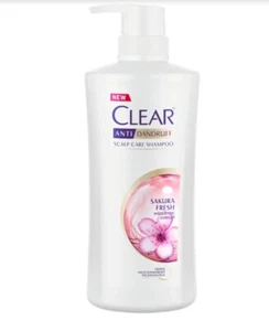 Clear Anti-Dandruff Shampoo Sakura Fresh Formula Hiar Skin Treatment 480 ml. - Picture 1 of 6
