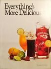 Southern Comfort 'Everything's More Delicious' 4pg Recipe 1989 Print Ad 8'w x 11