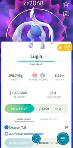 Lugia | Pokemon Home, personalized OT | Pokemon Trade Go✨ - Picture 1 of 2