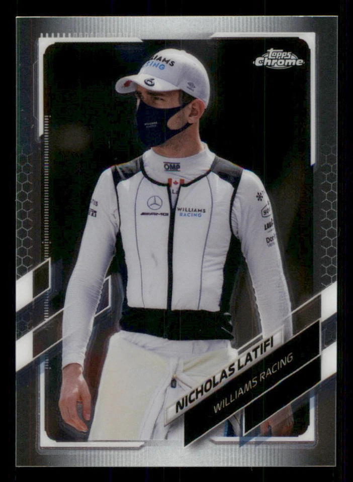 2021 Topps Chrome Formula 1 #42 Nicholas Latifi - Image 1 of 2