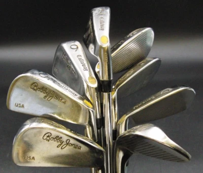 Set of 8 x Callaway Bobby Jones USA S2H2 Irons 4-SW Regular Steel Shafts - Image 1 of 4