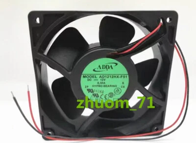 1PC ADDA 12038 AD1212HX-F51 DC12V 0.50A 120*38MM cooling fan - Image 1 of 3