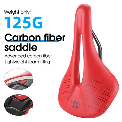 WEST BIKING Almofada de Bicicleta de Fibra de Carbono Sela Oca Assento Confortável - Imagem 1 de 4