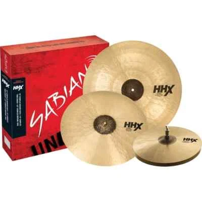 Conjunto de pratos Sabian HHX Complex Performance 19/15/22 - Imagem 1 de 2