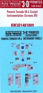 Kits World Decals 1/48 3D INSTRUMENTATION SET TORNADO GR.4 "SCREENS OFF" - Picture 1 of 3