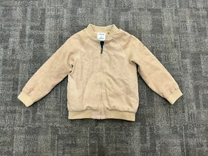 Mayoral Boys Size 5 Tan Zip Up Jacket - Picture 1 of 4