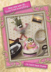 Tarjeta de 30 cumpleaños femenina para su hija hermana amiga broma divertida humor - Imagen 1 de 2