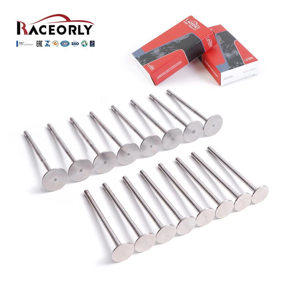 Inlet Outlet Valves Set For Mercedes-Benz C250 W205 W212 C117 M274 M270 1.6 2.0 - Imagem 1 de 4