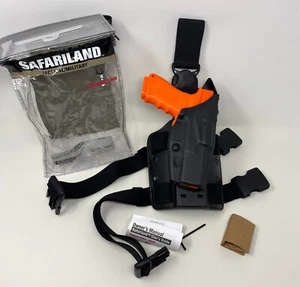 Safariland 6355 ALS Quick-Release RH Leg Holster: GLOCK 17 22 19 23 (ALL GENS) - Picture 1 of 17