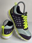 Reebok Dual Compound Running Shoes Women’s Size 7.5 Purple/Yellow/Green. NWOT